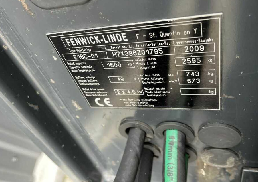 Linde E16C-01 - Elektrostapler: das Bild 4 Linde E16C-01 - Elektrostapler: das Bild 4