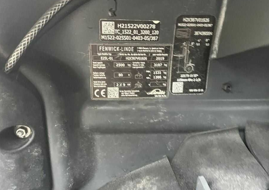 Linde E25L-01 - Elektrostapler: das Bild 4 Linde E25L-01 - Elektrostapler: das Bild 4