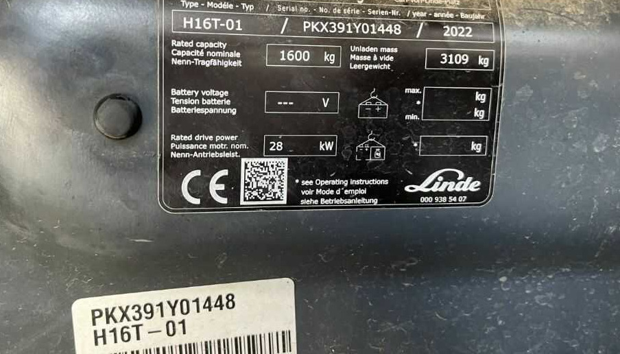 Linde H16T-01 - Treibgasstapler: das Bild 4 Linde H16T-01 - Treibgasstapler: das Bild 4