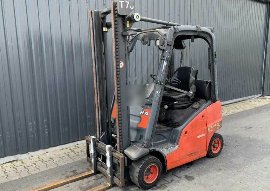Linde H16T-01 - Treibgasstapler: das Bild 1 Linde H16T-01 - Treibgasstapler: das Bild 1