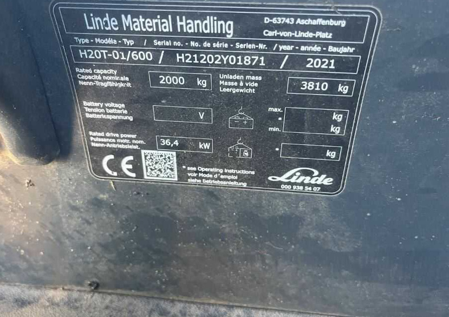 Linde H20T-01/600 - Treibgasstapler: das Bild 4 Linde H20T-01/600 - Treibgasstapler: das Bild 4