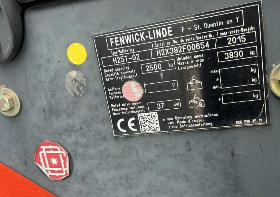 Linde H25T-02 - Treibgasstapler: das Bild 4 Linde H25T-02 - Treibgasstapler: das Bild 4