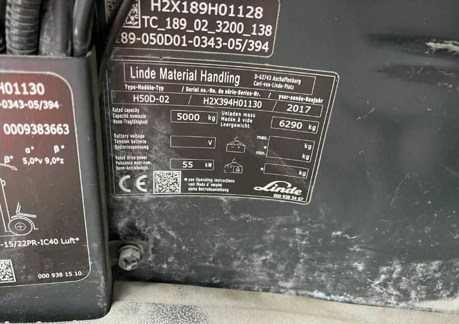 Linde H50D-01 - Dieselstapler: das Bild 4 Linde H50D-01 - Dieselstapler: das Bild 4