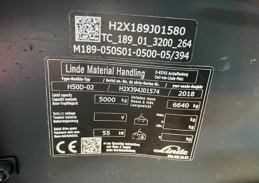 Linde H50D-02 - Dieselstapler: das Bild 4 Linde H50D-02 - Dieselstapler: das Bild 4