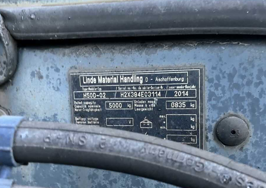 Linde H50D-02 - Dieselstapler: das Bild 5 Linde H50D-02 - Dieselstapler: das Bild 5