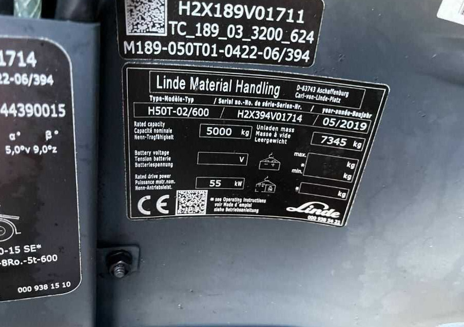 Linde H50T-02/600 - Treibgasstapler: das Bild 4 Linde H50T-02/600 - Treibgasstapler: das Bild 4