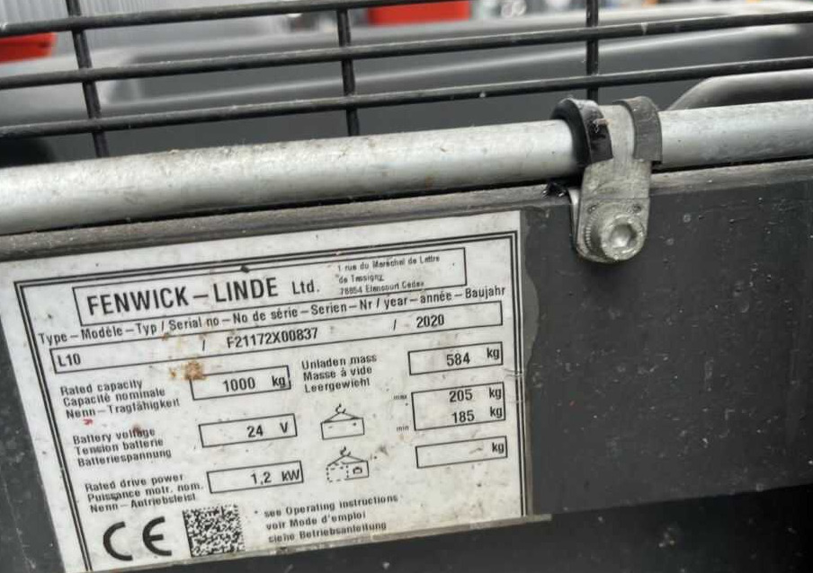 Linde L10 - Hochhubwagen: das Bild 4 Linde L10 - Hochhubwagen: das Bild 4