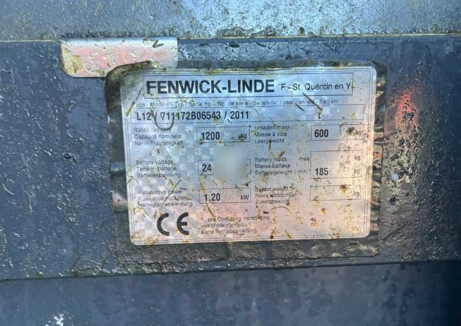 Linde L12 - Hochhubwagen: das Bild 4 Linde L12 - Hochhubwagen: das Bild 4