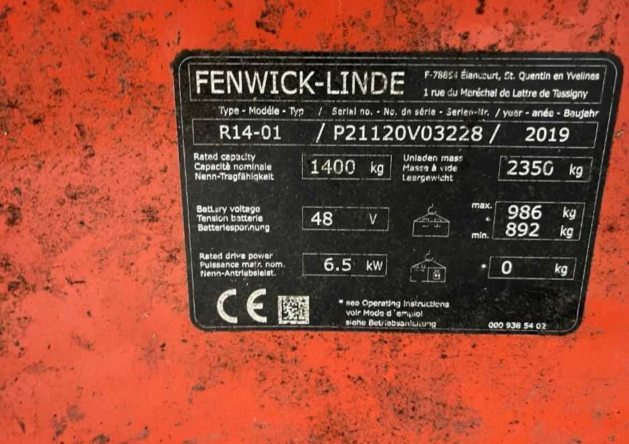 Linde R14-01 - Schubmaststapler: das Bild 4 Linde R14-01 - Schubmaststapler: das Bild 4