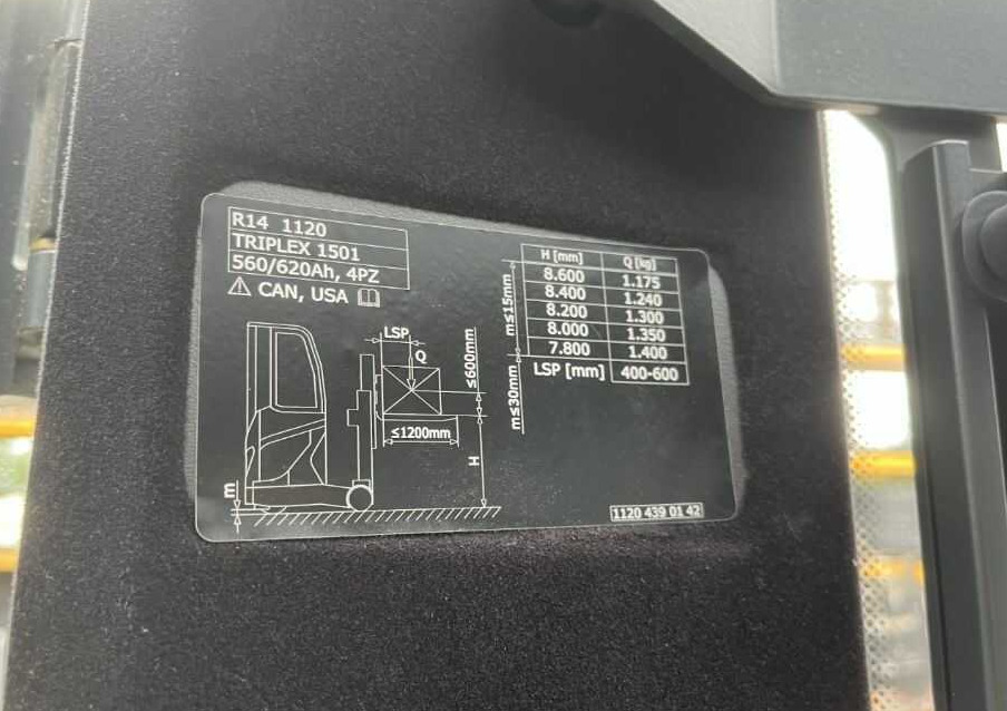 Linde R14-01 - Schubmaststapler: das Bild 5 Linde R14-01 - Schubmaststapler: das Bild 5