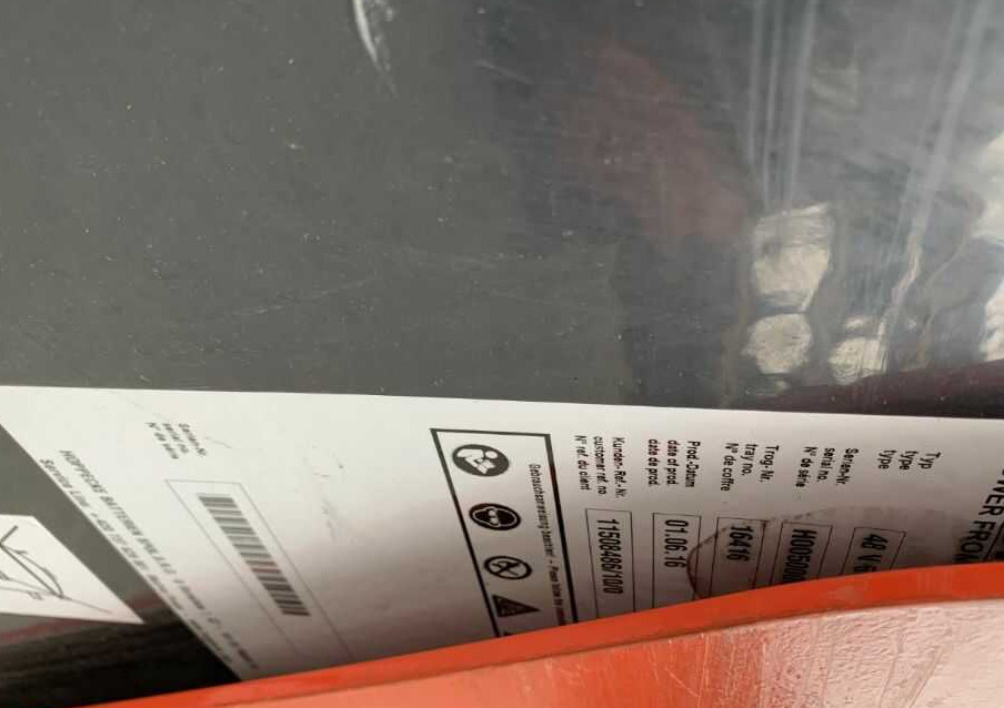 Schubmaststapler Linde R16-01: das Bild 7