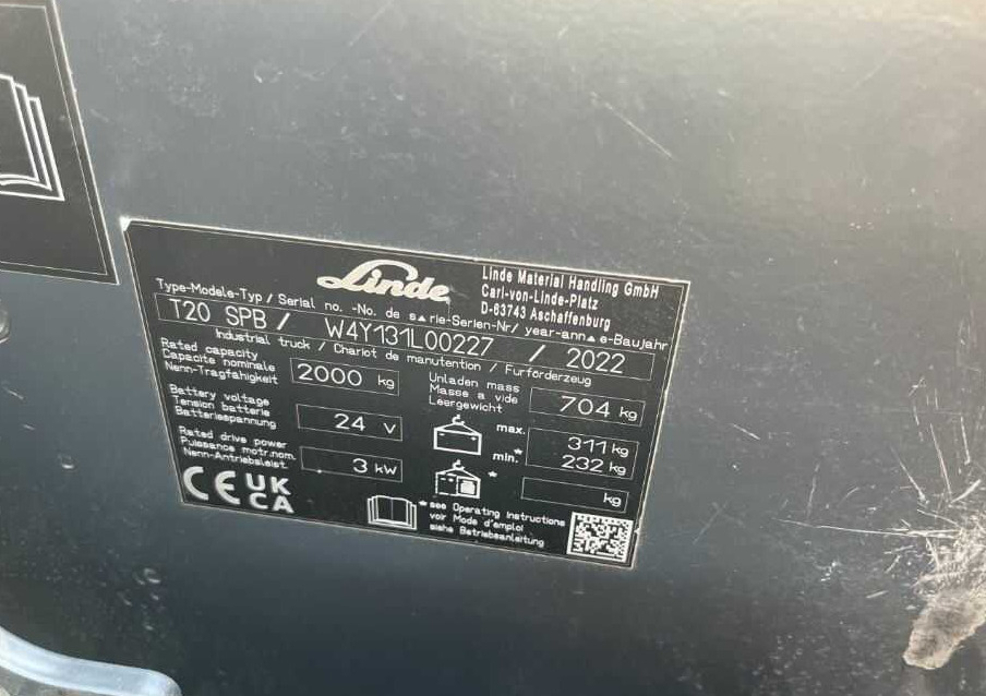 Linde T20SPB - Niederhubwagen: das Bild 4 Linde T20SPB - Niederhubwagen: das Bild 4