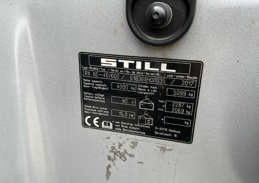 Still RX60-40/600 - Elektrostapler: das Bild 1 Still RX60-40/600 - Elektrostapler: das Bild 1
