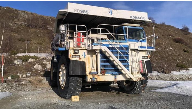Komatsu HD985 - Muldenkipper/ Dumper: das Bild 2 Komatsu HD985 - Muldenkipper/ Dumper: das Bild 2