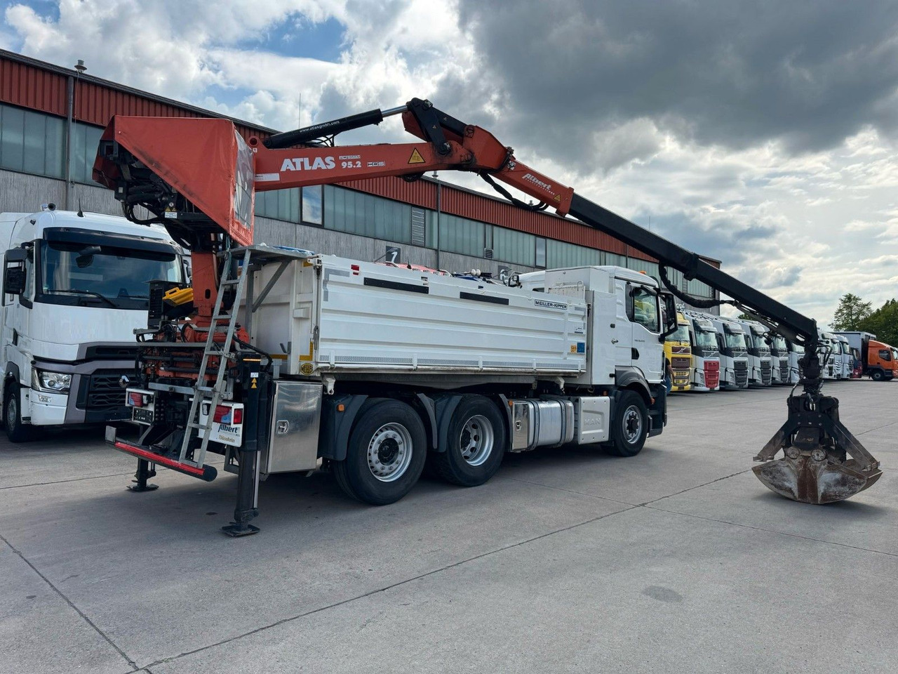 MAN TGS 26.470*ATLAS*MEILLER-KIPPER*DREISEITENKIPPER - Kipper, Autokran: das Bild 4 MAN TGS 26.470*ATLAS*MEILLER-KIPPER*DREISEITENKIPPER - Kipper, Autokran: das Bild 4