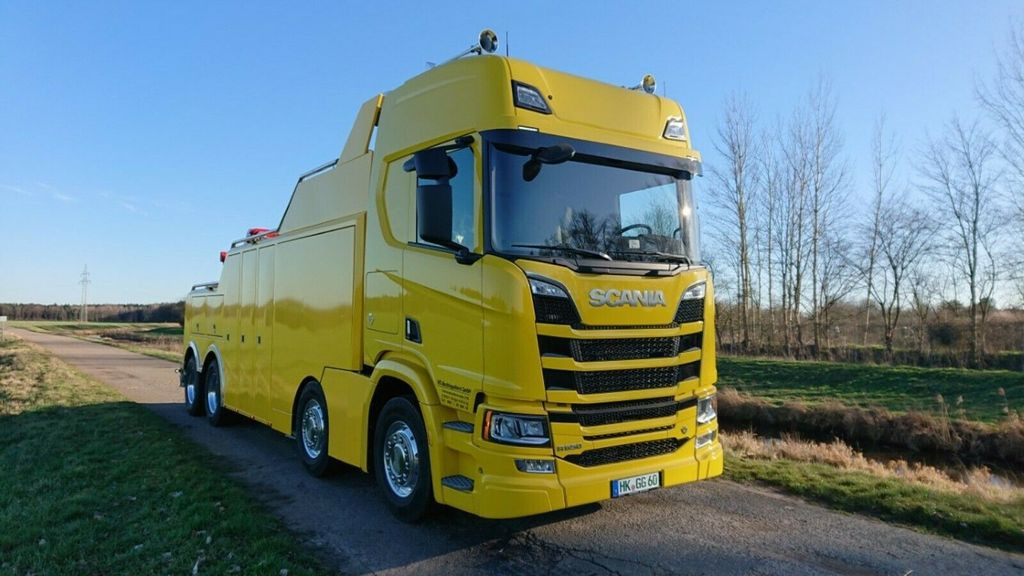 Abschleppwagen Scania R 650 G&G LKW Berger / Wrecker / OMARS Berger: das Bild 6