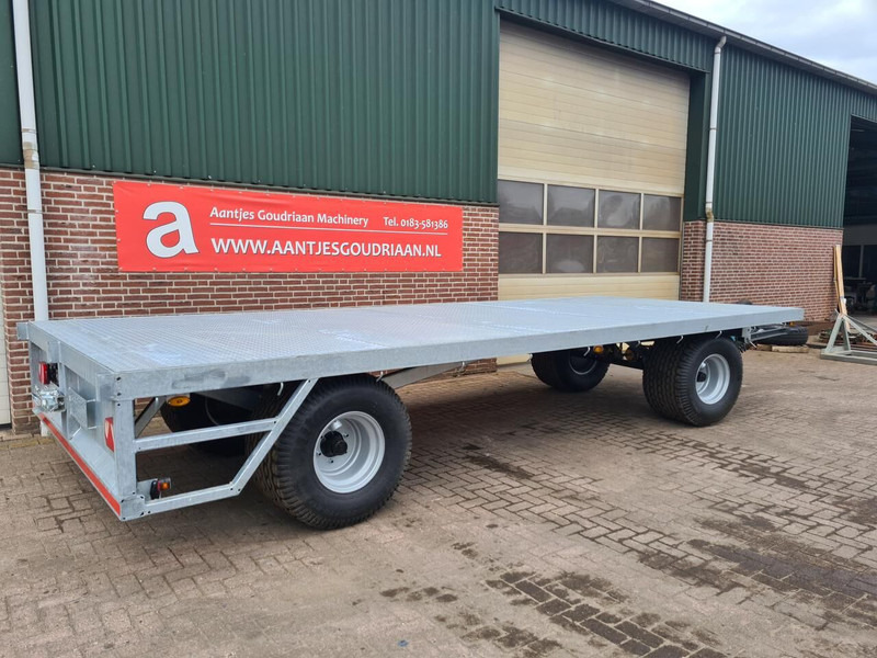 Balenwagen verzinkt - Pritschenanhänger/ Plattformanhänger: das Bild 3 Balenwagen verzinkt - Pritschenanhänger/ Plattformanhänger: das Bild 3