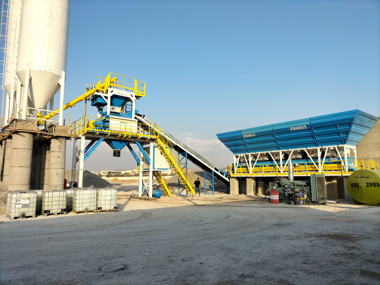 COMPACT CONCRETE BATCHING PLANT C120-TWN L (120m3/h) - Betonmischanlage: das Bild 5 COMPACT CONCRETE BATCHING PLANT C120-TWN L (120m3/h) - Betonmischanlage: das Bild 5