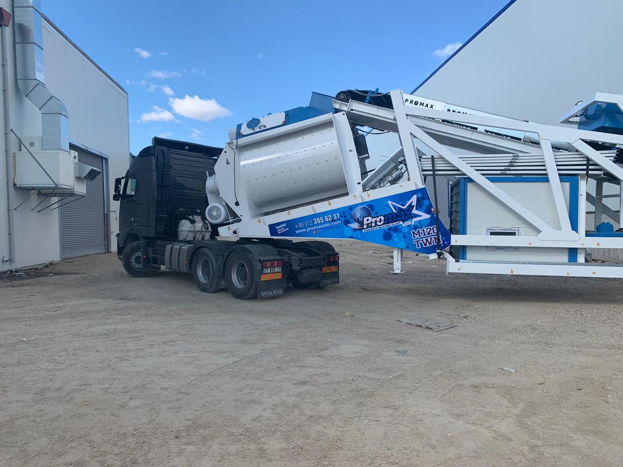 Mobile Concrete Batching Plant M120-TWN (120m3/h) - Betonmischanlage: das Bild 5 Mobile Concrete Batching Plant M120-TWN (120m3/h) - Betonmischanlage: das Bild 5