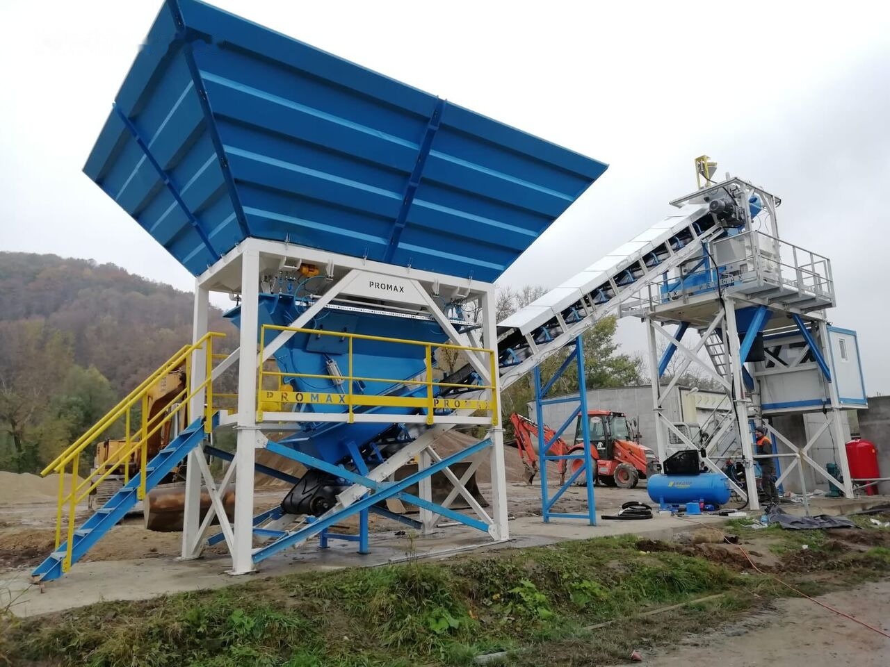 Promax Compact Concrete Batching Plant PROMAX C60-SNG PLUS (60m³/h) - Betonmischanlage: das Bild 5 Promax Compact Concrete Batching Plant PROMAX C60-SNG PLUS (60m³/h) - Betonmischanlage: das Bild 5