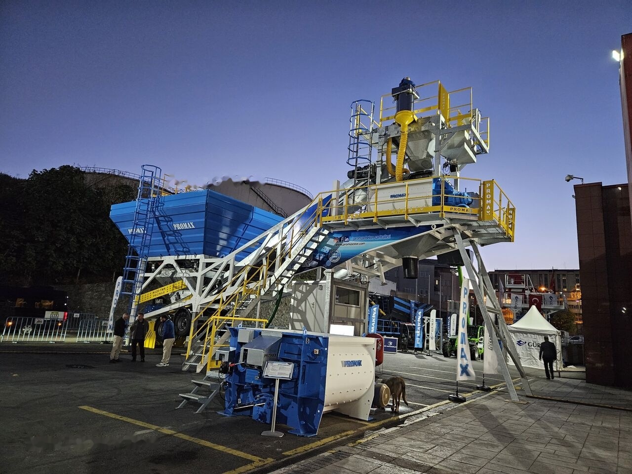 Promax Mobile Concrete Batching Plant M120-TWN (120m3/h) - Betonmischanlage: das Bild 2 Promax Mobile Concrete Batching Plant M120-TWN (120m3/h) - Betonmischanlage: das Bild 2