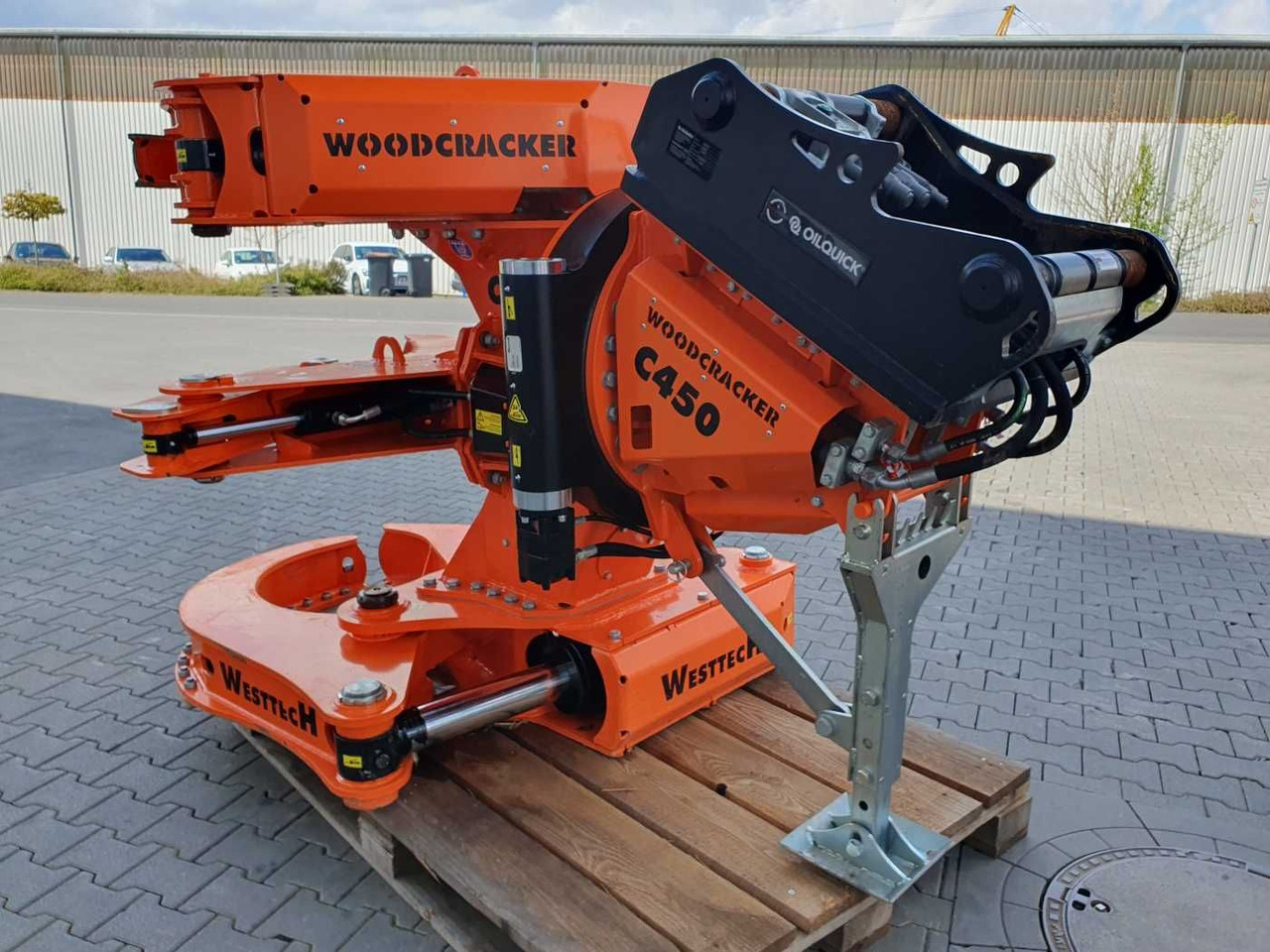 Westtech Woodcracker C450 Sammler Tiltator DEMO - Anbauteil: das Bild 5 Westtech Woodcracker C450 Sammler Tiltator DEMO - Anbauteil: das Bild 5