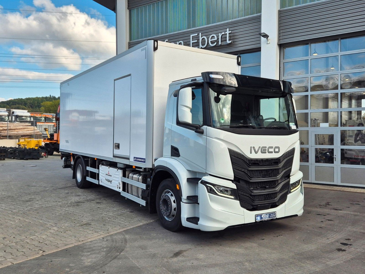 Iveco AD190S40/FP Lamberet Mitsubishi LBW Tür AHK - Kühlkoffer LKW: das Bild 2 Iveco AD190S40/FP Lamberet Mitsubishi LBW Tür AHK - Kühlkoffer LKW: das Bild 2