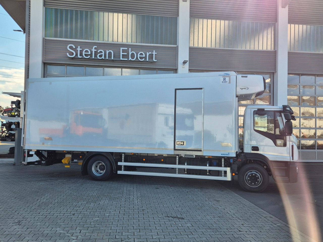 Kühlkoffer LKW Iveco Eurocargo ML160E28/P Carrier Supra 1250 LBW Tür: das Bild 36