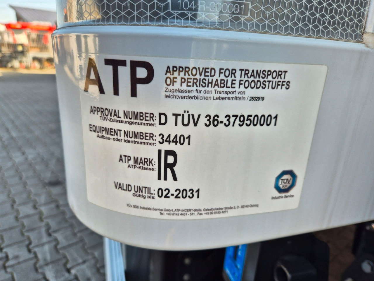 Kühlkoffer LKW Iveco Eurocargo ML160E28/P Carrier Supra 1250 LBW Tür: das Bild 20