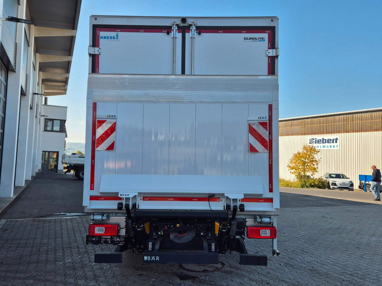 Kühlkoffer LKW Iveco Eurocargo ML160E28/P Carrier Supra 1250 LBW Tür: das Bild 8