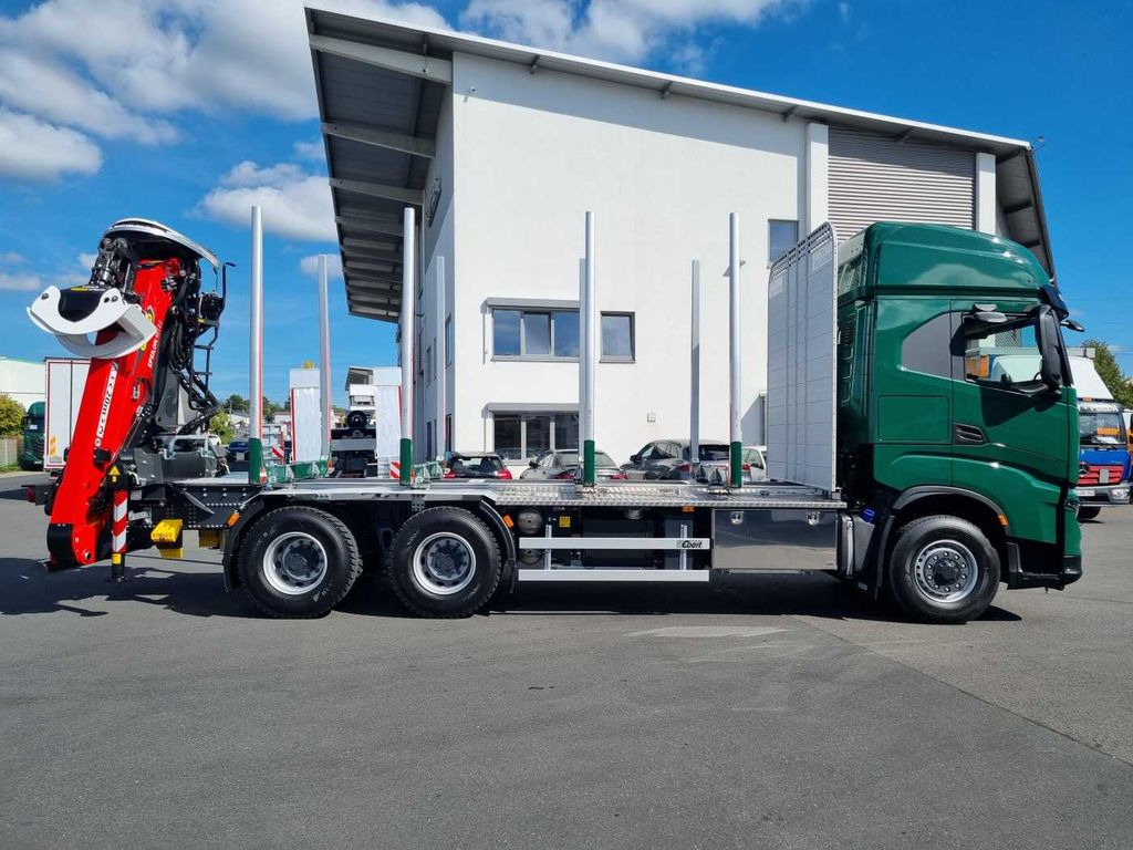 Iveco X-Way AS300X57 Z/P HR ON+ 6x4 (6x6 Hi Traction) Iveco X-Way AS300X57 Z/P HR ON+ 6x4 (6x6 Hi Traction) - Holztransporter, Autokran: das Bild 5 Iveco X-Way AS300X57 Z/P HR ON+ 6x4 (6x6 Hi Traction) Iveco X-Way AS300X57 Z/P HR ON+ 6x4 (6x6 Hi Traction) - Holztransporter, Autokran: das Bild 5