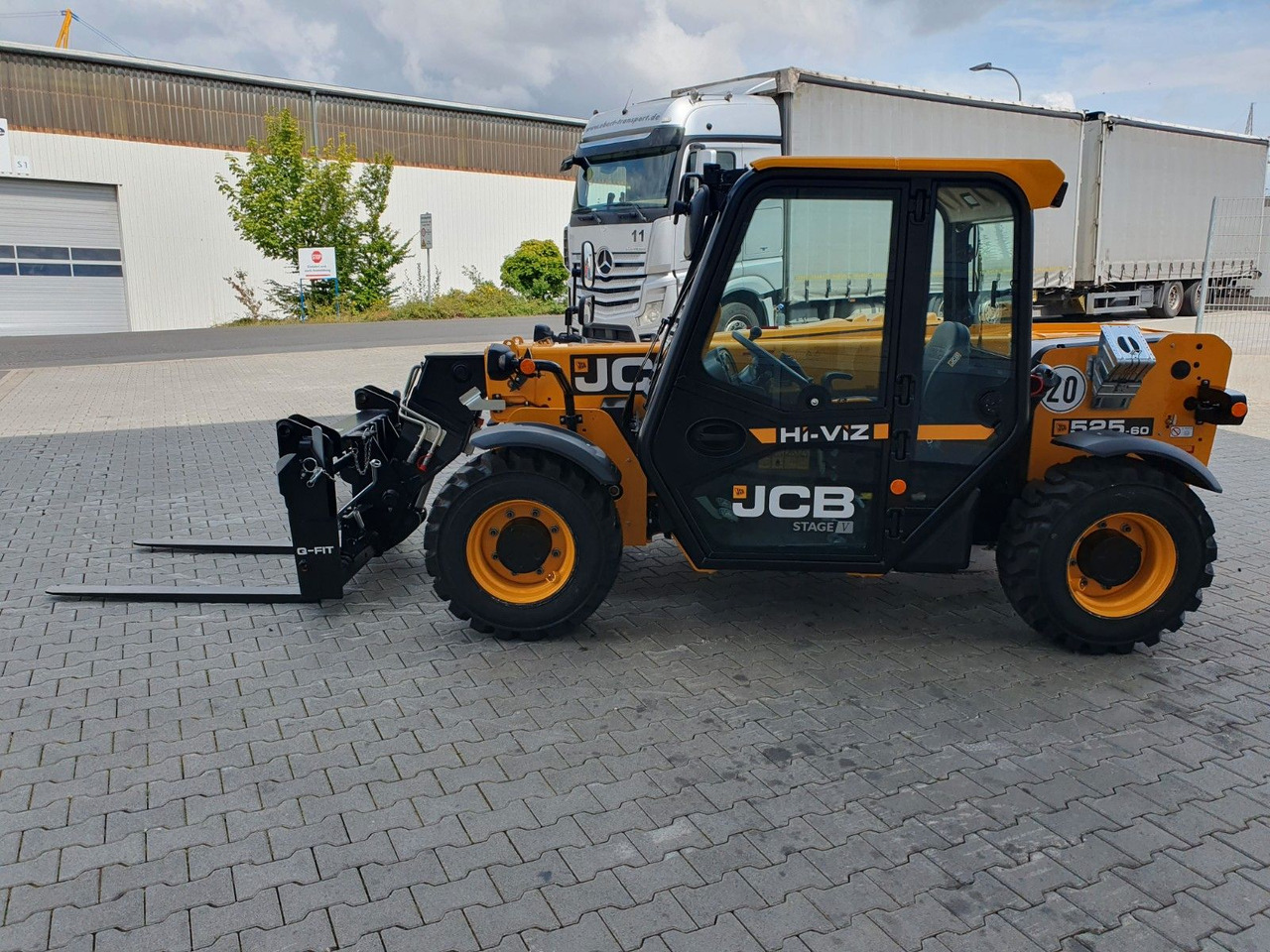 JCB 525-60 / Neufahrzeug /Palettengabel / 2025 - Teleskoplader: das Bild 5 JCB 525-60 / Neufahrzeug /Palettengabel / 2025 - Teleskoplader: das Bild 5