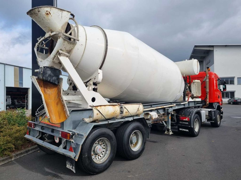 KWB P-382-STI Betonmischer Motor SAF-Achsen Lift - Betonmischer Auflieger: das Bild 1 KWB P-382-STI Betonmischer Motor SAF-Achsen Lift - Betonmischer Auflieger: das Bild 1
