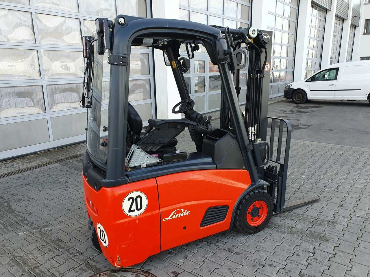 Linde E14 - 01 / 2024 / Duplex: 4.10m! / SS / nur 534h - Elektrostapler: das Bild 4 Linde E14 - 01 / 2024 / Duplex: 4.10m! / SS / nur 534h - Elektrostapler: das Bild 4
