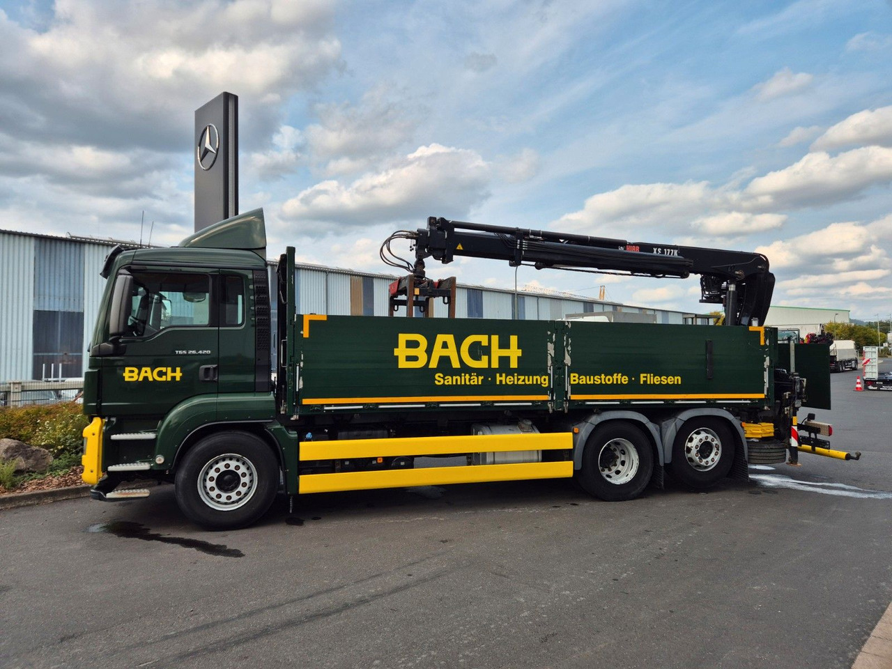 MAN TGS 26.420 6x2-4 LL Hiab 177K PRO 2 Stück - Autokran: das Bild 4 MAN TGS 26.420 6x2-4 LL Hiab 177K PRO 2 Stück - Autokran: das Bild 4