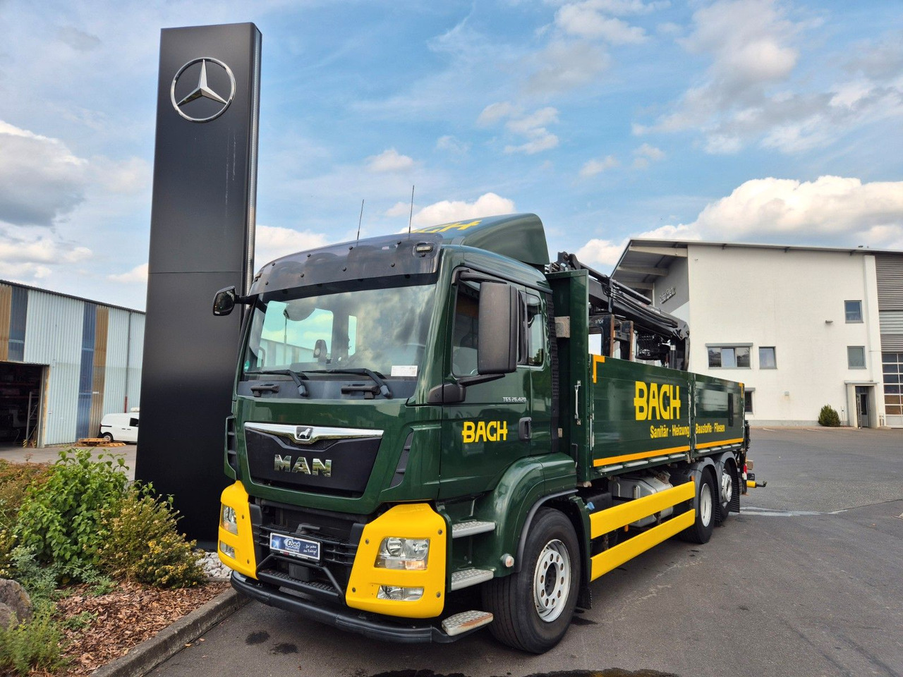 MAN TGS 26.420 6x2-4 LL Hiab 177K PRO 2 Stück - Pritsche LKW, Autokran: das Bild 2 MAN TGS 26.420 6x2-4 LL Hiab 177K PRO 2 Stück - Pritsche LKW, Autokran: das Bild 2