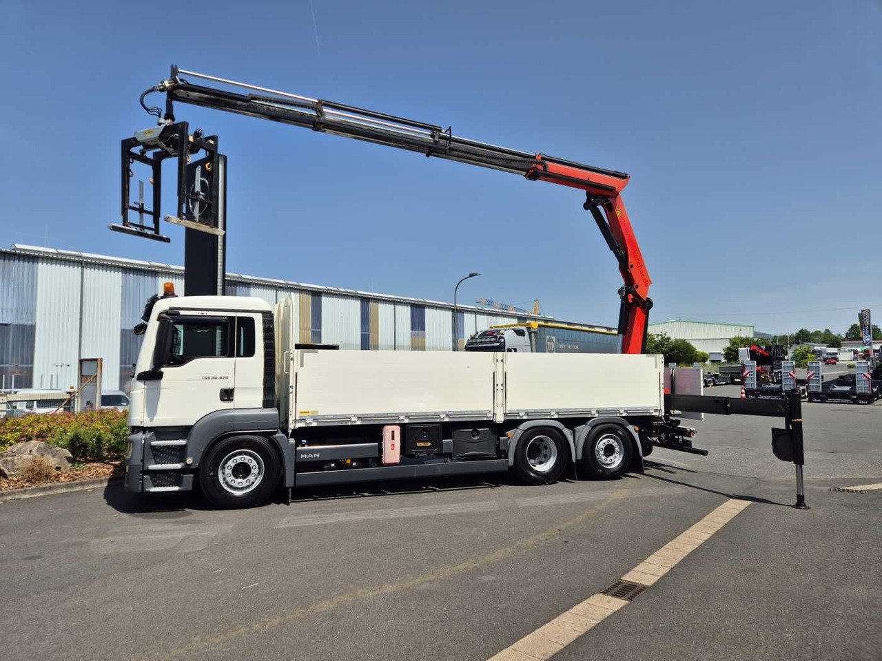 MAN TGS 26.420 6x2-4 LL Palfinger PK 22002-EH B Funk - Autokran: das Bild 4 MAN TGS 26.420 6x2-4 LL Palfinger PK 22002-EH B Funk - Autokran: das Bild 4