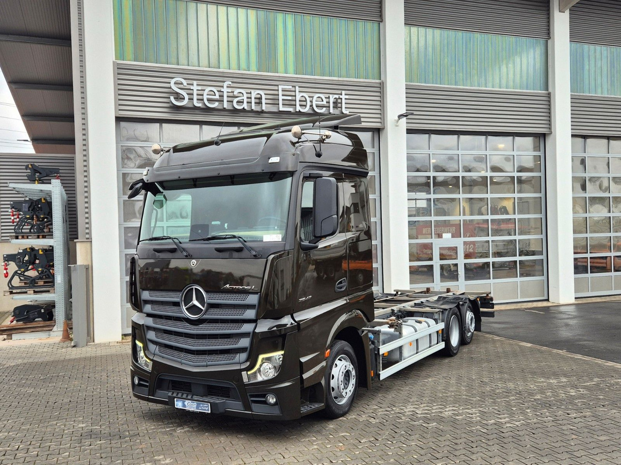 Mercedes-Benz Actros 2543 LnR 6x2 Retarder - Containerwagen/ Wechselfahrgestell LKW: das Bild 3 Mercedes-Benz Actros 2543 LnR 6x2 Retarder - Containerwagen/ Wechselfahrgestell LKW: das Bild 3