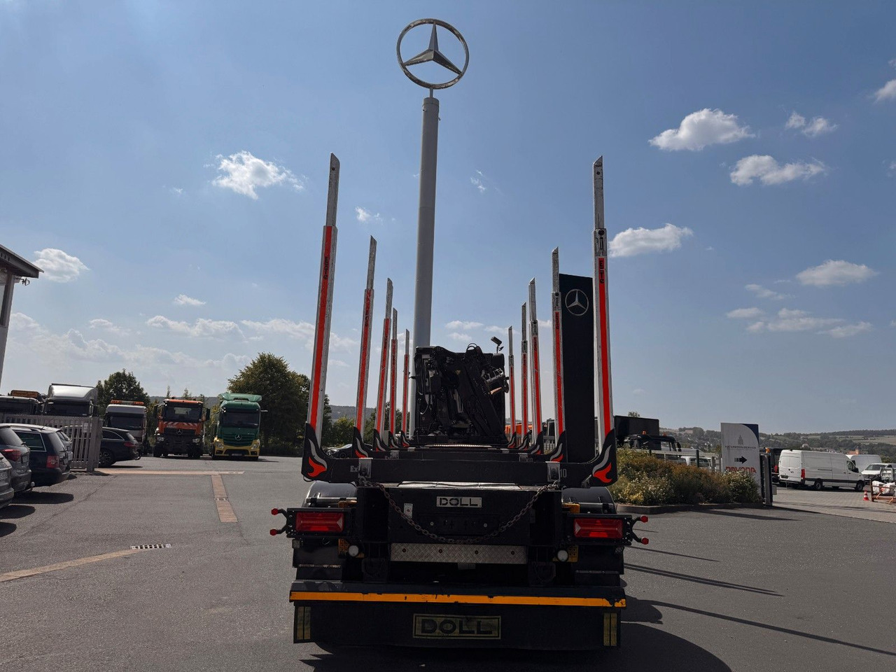 Autokran Mercedes-Benz Arocs 1853 LS 4x4 HAD Palfinger Q170Z96+Doll H3L: das Bild 7
