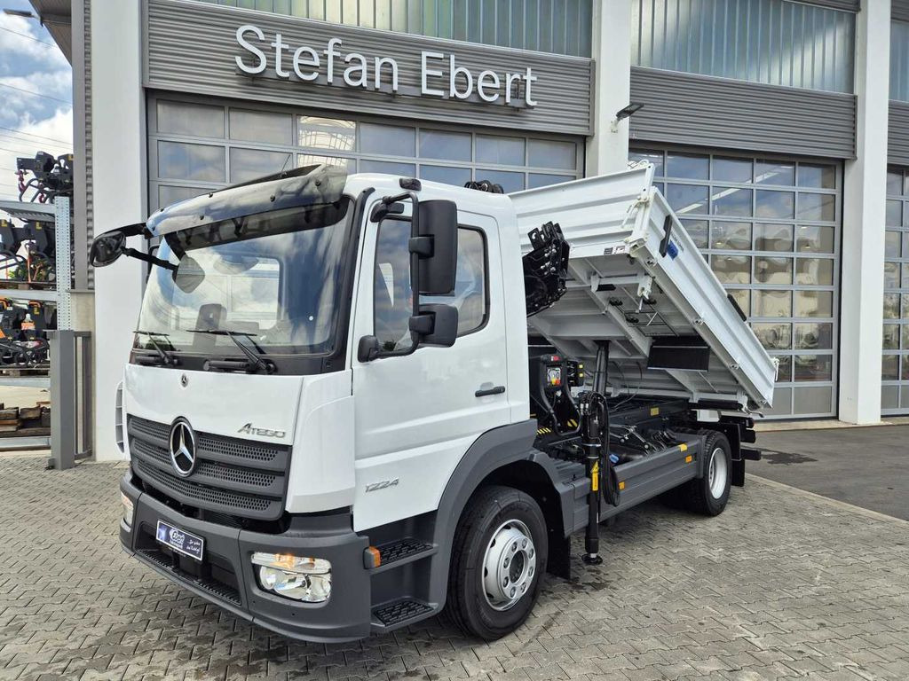 Mercedes-Benz Atego 1224 KK Kipper+Kran+Funk+Greifersteuerung - Kipper, Autokran: das Bild 1 Mercedes-Benz Atego 1224 KK Kipper+Kran+Funk+Greifersteuerung - Kipper, Autokran: das Bild 1