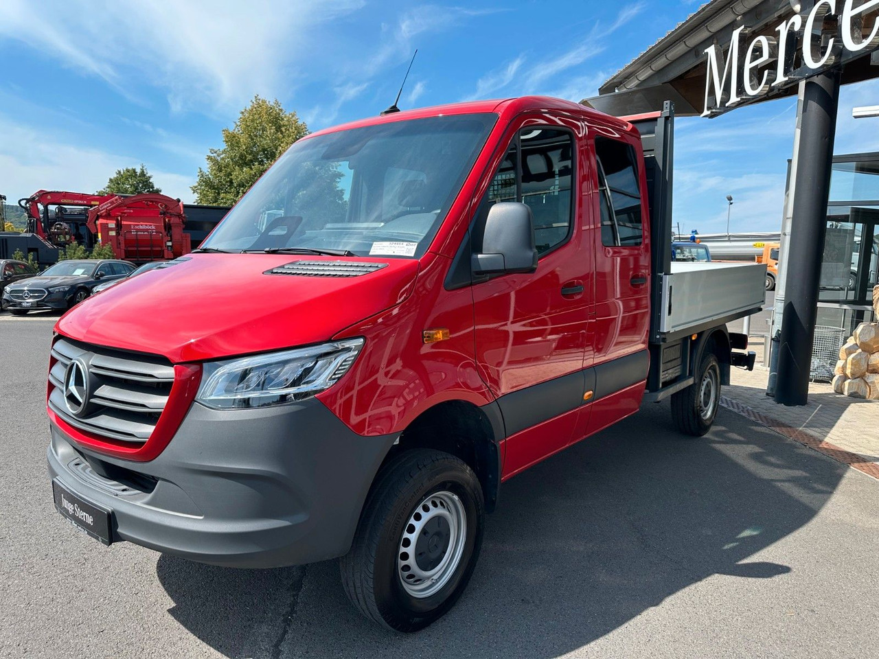 Mercedes-Benz Sprinter 319 CDI 4x4 DoKa Klima AHK3,5to - Pritsche Transporter, Transporter mit Doppelkabine: das Bild 3 Mercedes-Benz Sprinter 319 CDI 4x4 DoKa Klima AHK3,5to - Pritsche Transporter, Transporter mit Doppelkabine: das Bild 3