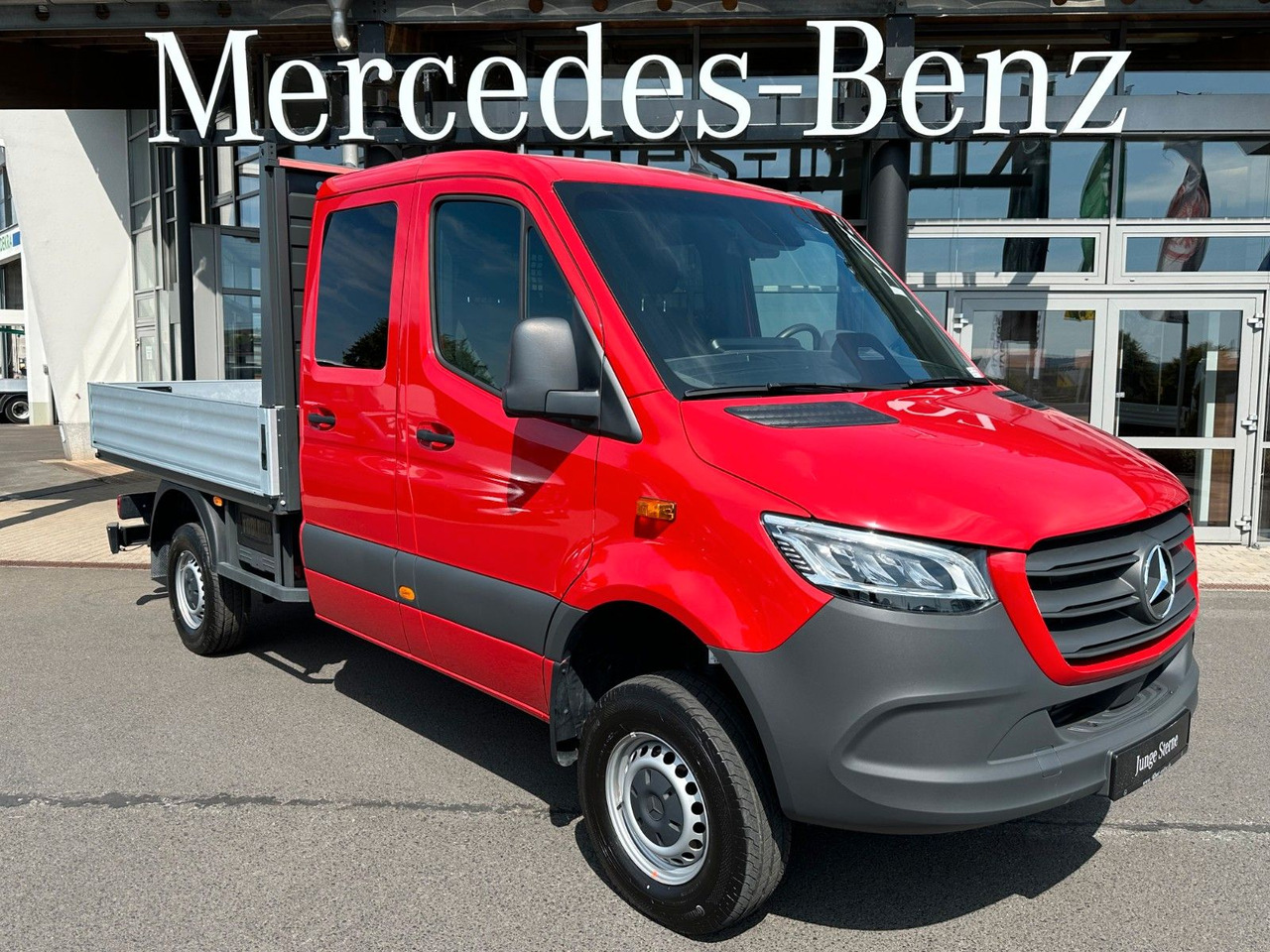 Mercedes-Benz Sprinter 319 CDI 4x4 DoKa Klima AHK3,5to - Pritsche Transporter, Transporter mit Doppelkabine: das Bild 1 Mercedes-Benz Sprinter 319 CDI 4x4 DoKa Klima AHK3,5to - Pritsche Transporter, Transporter mit Doppelkabine: das Bild 1