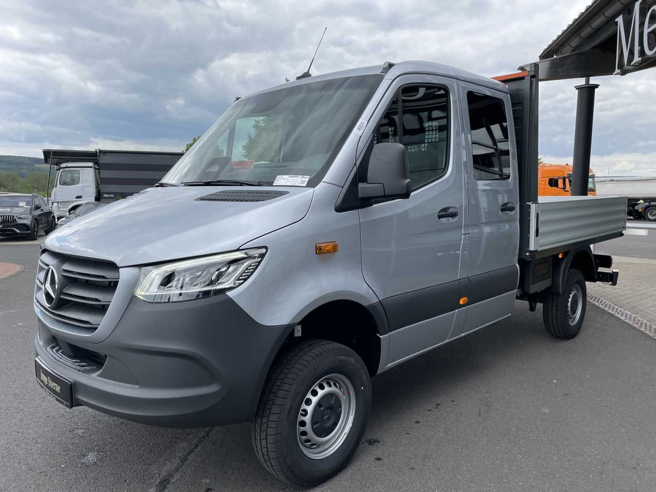 Mercedes-Benz Sprinter 319 CDI 4x4 DoKa Klima Stdheiz AHK LED - Pritsche Transporter: das Bild 3 Mercedes-Benz Sprinter 319 CDI 4x4 DoKa Klima Stdheiz AHK LED - Pritsche Transporter: das Bild 3