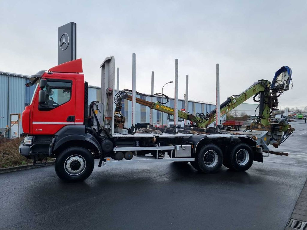 Renault Kerax 460.35 DXI 6x6 Loglift 96 S blatt/blatt Renault Kerax 460.35 DXI 6x6 Loglift 96 S blatt/blatt - Holztransporter, Autokran: das Bild 4 Renault Kerax 460.35 DXI 6x6 Loglift 96 S blatt/blatt Renault Kerax 460.35 DXI 6x6 Loglift 96 S blatt/blatt - Holztransporter, Autokran: das Bild 4