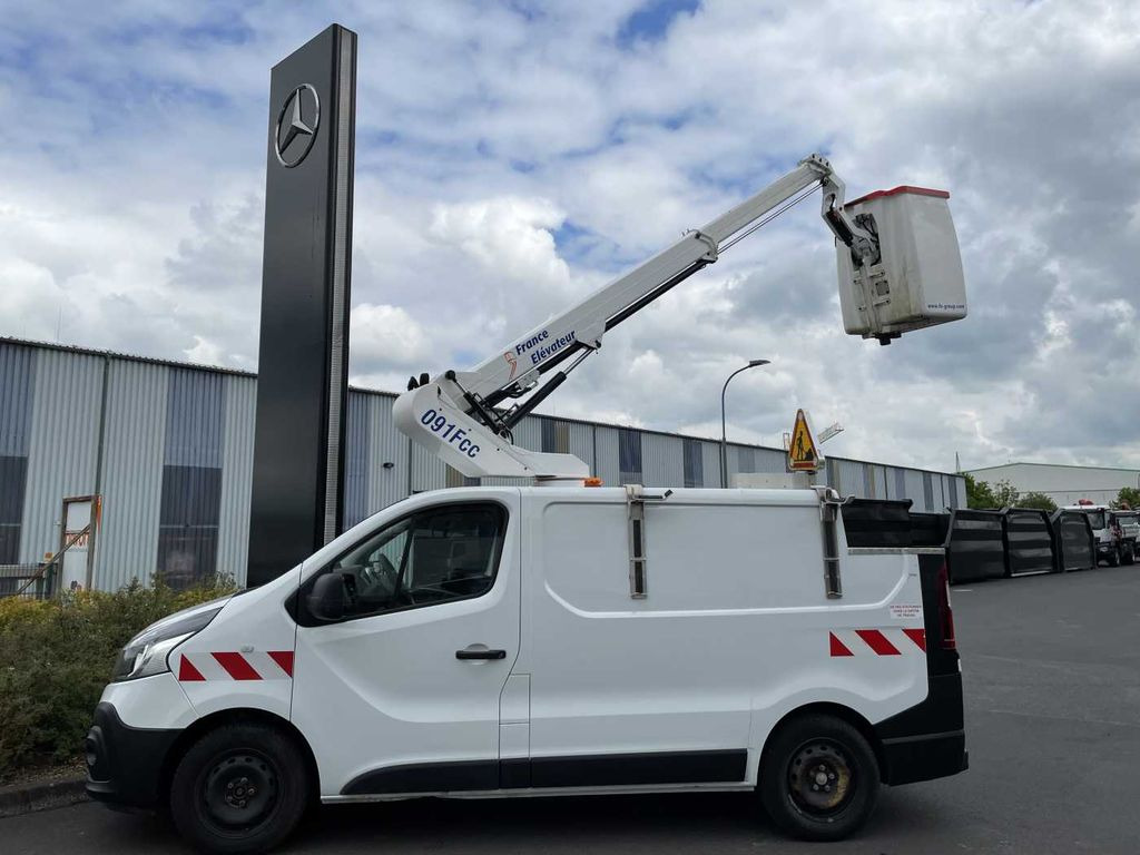 LKW mit Arbeitsbühne, Transporter Renault Trafic dCi 120 L1H1 / France Elavateur 091F 9m: das Bild 9