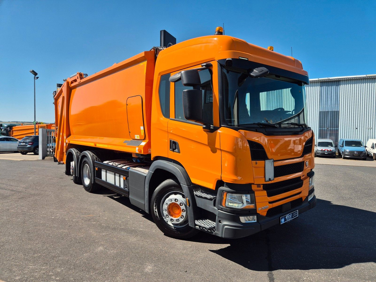 Scania P 320 B6x2*4NA Olympus 21 W ASF Hecklader - Müllwagen: das Bild 3 Scania P 320 B6x2*4NA Olympus 21 W ASF Hecklader - Müllwagen: das Bild 3