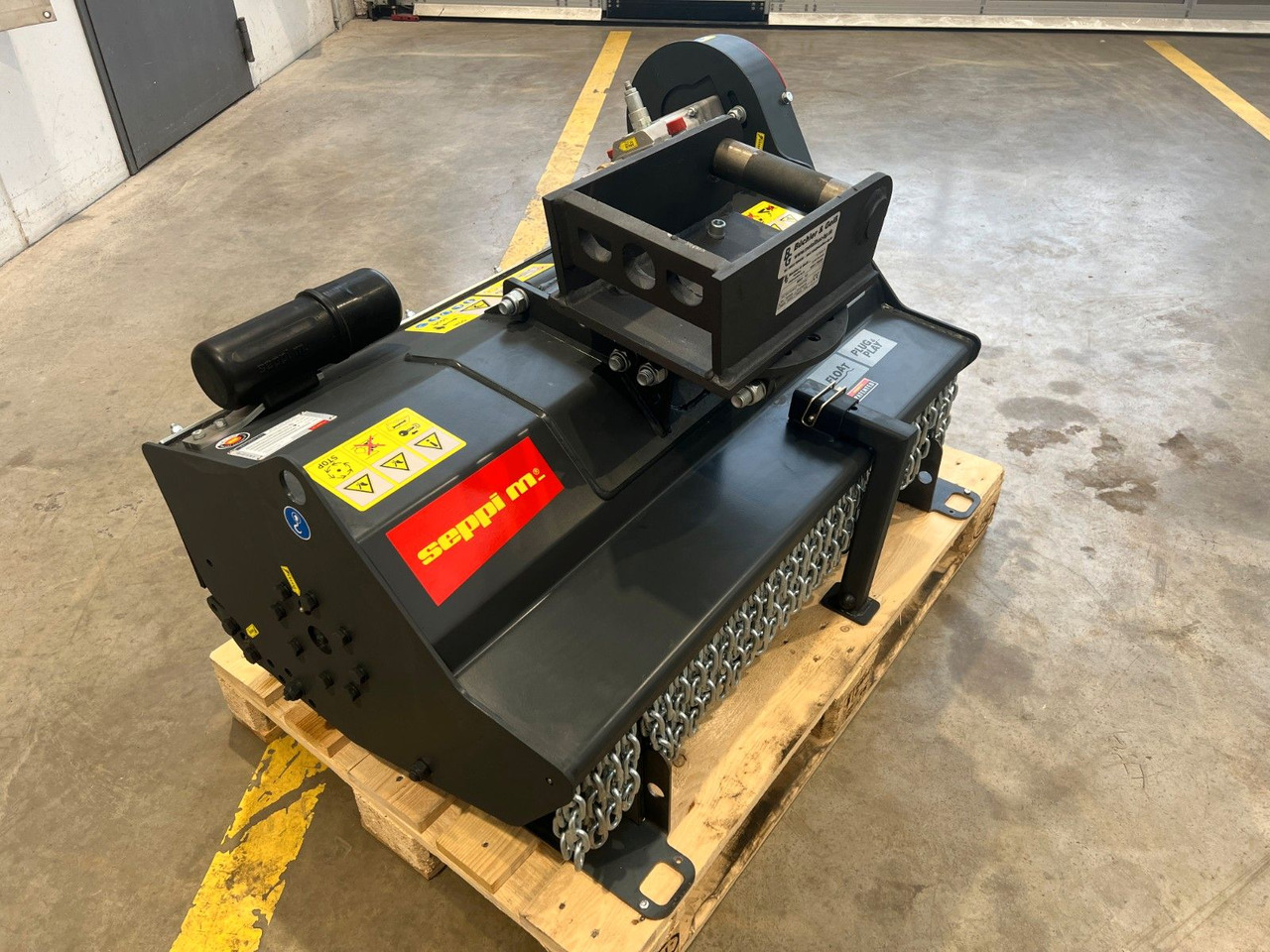 Seppi M. H3 105 / Schlegelmulcher 2-5to lagernd! - Schlegelmäher: das Bild 4 Seppi M. H3 105 / Schlegelmulcher 2-5to lagernd! - Schlegelmäher: das Bild 4