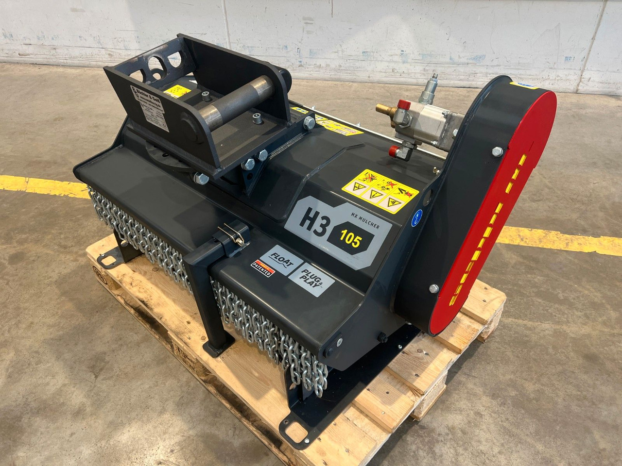 Seppi M. H3 105 / Schlegelmulcher 2-5to lagernd! - Schlegelmäher: das Bild 2 Seppi M. H3 105 / Schlegelmulcher 2-5to lagernd! - Schlegelmäher: das Bild 2