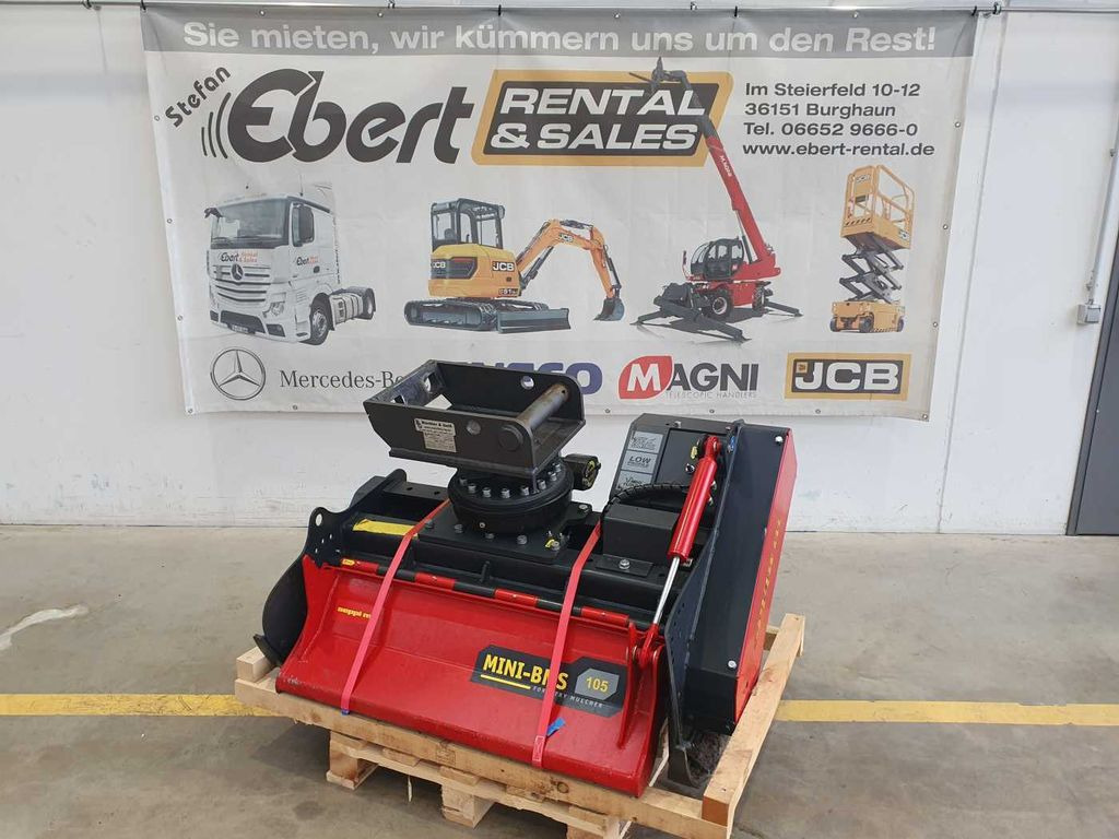 Seppi M. MINI-BMS 105 Mulcher / DEMO / Drehmotor Seppi M. MINI-BMS 105 Mulcher / DEMO / Drehmotor - Forstmulcher: das Bild 1 Seppi M. MINI-BMS 105 Mulcher / DEMO / Drehmotor Seppi M. MINI-BMS 105 Mulcher / DEMO / Drehmotor - Forstmulcher: das Bild 1