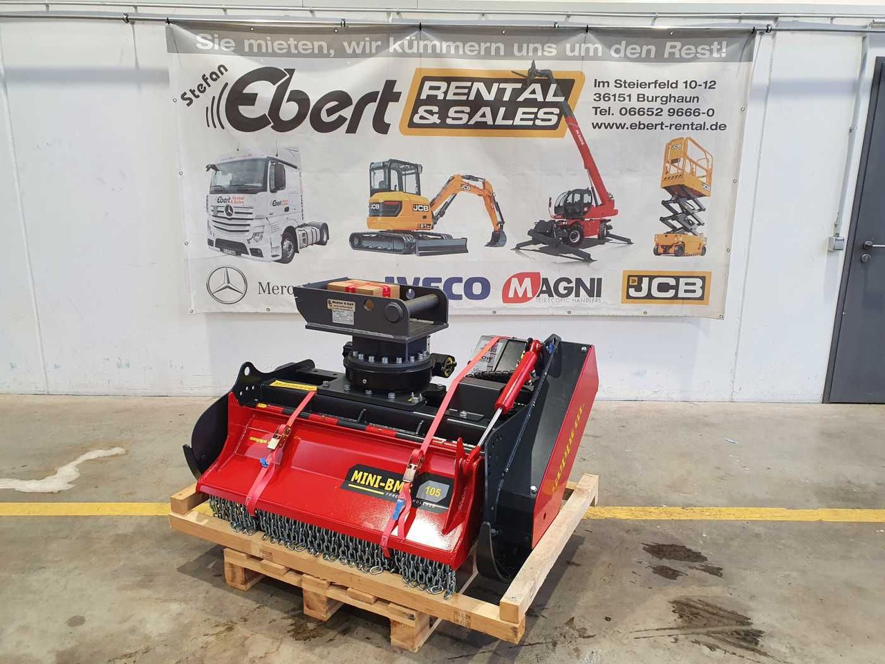 Seppi MINI-BMS 105 Forstmulcher Drehmotor MS08 - Forstmulcher: das Bild 1 Seppi MINI-BMS 105 Forstmulcher Drehmotor MS08 - Forstmulcher: das Bild 1